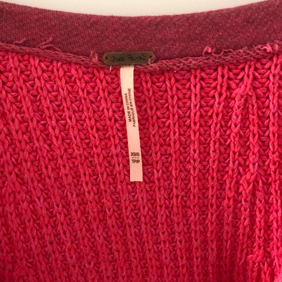 Free People Take Me Over VNeck Sweater - Picture 4 of 5